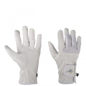 HANDSCHOENEN Mondoni Domy suede handschoen wit