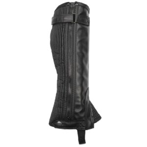 Chaps Mondoni Synthetic jr minichaps zwart