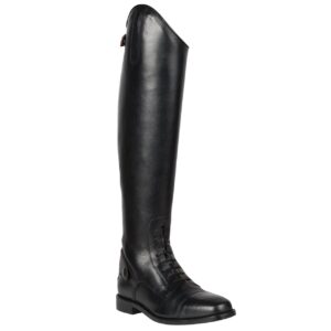 Leren rijlaarzen Mondoni Wakefield rijlaars zwart