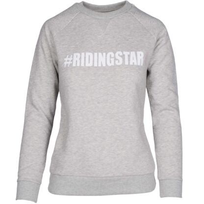 Sweatshirts & Truien Mondoni Riding Star sweater lichtgrijs