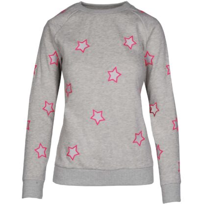 Sweatshirts & Truien Mondoni Star sweater lichtgrijs